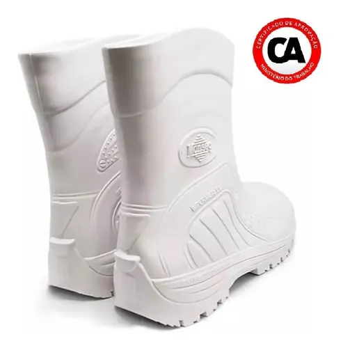 Bota de segurança store feminina branca