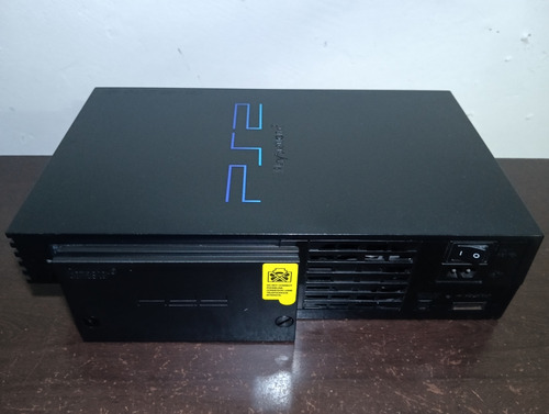 Consola Playstation 2 Fat 1 Tera Con Adaptador Y Detalle (: Negro (Usado)