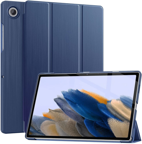 Funda Para Galaxy Tab A8 10.5 PuLG 2022 Soke Azul Marino