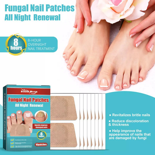 5×parches For Uñas Noche J Kerasal Con Hongos, Restaura