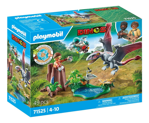 Playmobil Dinos: Observatorio Para Dimorphodon