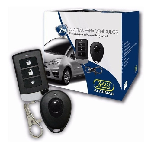 Alarma Auto X-28 Z20 Instalación Básica Incluída