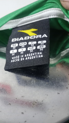 Camiseta De Arbitro Sadra Diadora Original Legitima Verde (Usado)