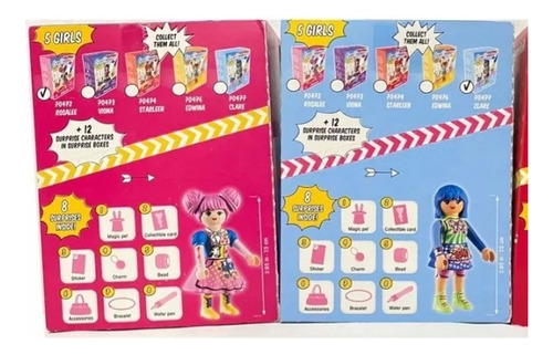 Pack De 2 Play Mobil Ever Dreamers Clare Y Rosales Série 2