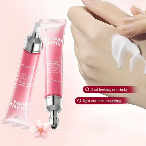 Crema Sakura Contorno De Ojos Aclarante Ojeras X 20g Todo Tipo De Piel Día/noche
