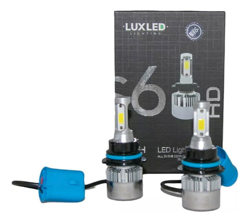 Kit Lámparas Cree Led 9007 S6 44000 Lúmenes Hd Premium