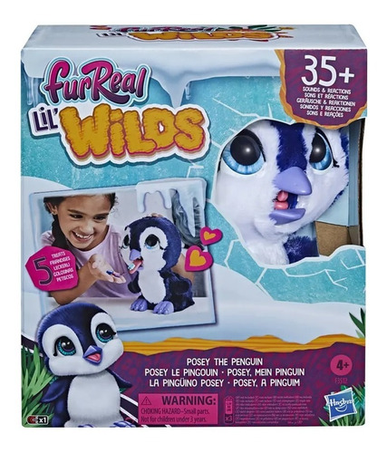 Furreal Lil' Wilds La Pingüino Posey Con Mas De 35 Sonidos