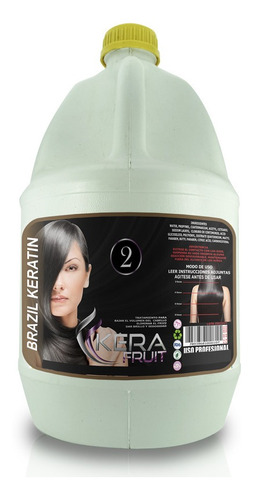 Kerafruit Brazil Keratin Paso 2 Galon - L a $37500