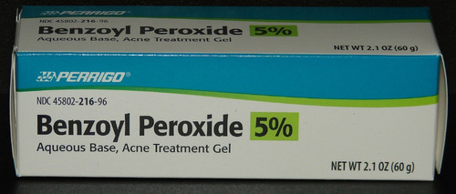 Perrigo 5 % De Peroxido De Benzoilo Para Tratamiento De Acne
