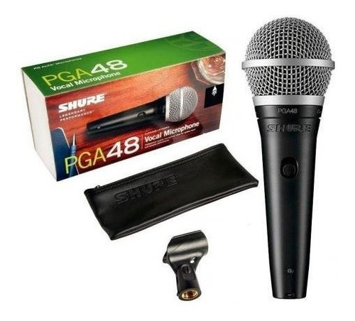 Microfone Shure Vocal Pga48-lc