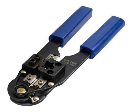 Imagem 2 de 5 de Alicate De Crimpar Conector Rj45 Cabo Rede Profissional 210c