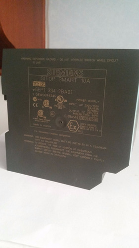 Fuente De Voltaje 6ep1334-2ba01, Siemens (Usado)