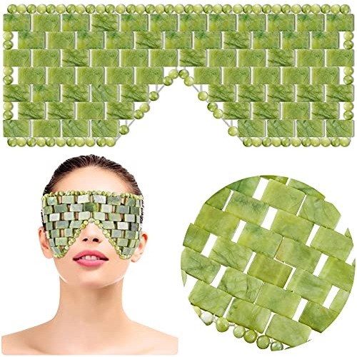 Mascarillas - Jade Eye Mask Stone Eye Mask Hot Or Cold Using