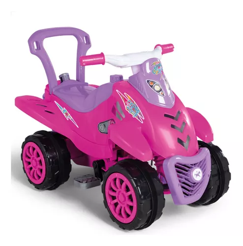 Brinquedo Infantil Divertido Moto De Passeio Max Rosa Calesita em