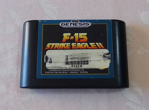 F-15 Strike Eagle 2 Juego Original Para Sega Genesis 1993