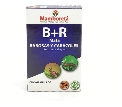 Molusquicida Cebo Mata Babosas Caracoles Mamboretá® B+r 500g