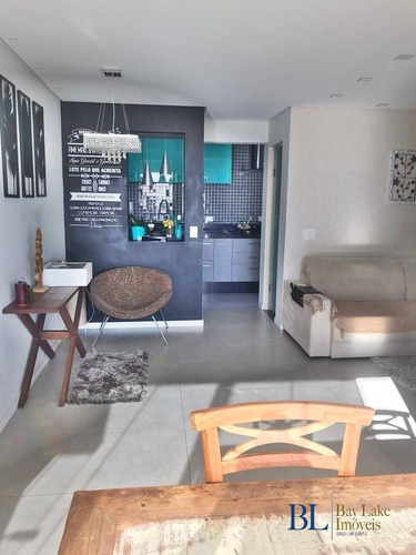Imagem 9 de 15 de Apartamento Com 84m² - 3 Dorms - Varanda Gourmet!!cond. Barceloneta!! - Ap00799m