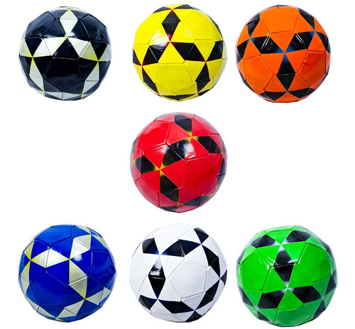 Imagem 2 de 5 de Bola De Futebol Social 5' Couro Sintético - Variadas