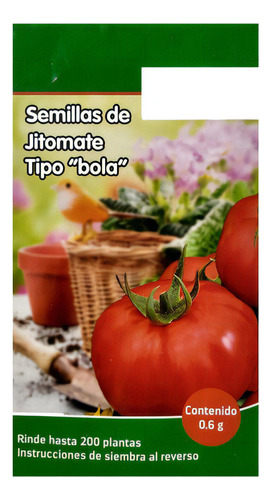 Semillas De Jitomate Tipo Bola 