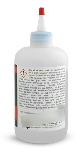 Adinox C95 Adhesivo Instantáneo Para Plasticos Y Elastomeros