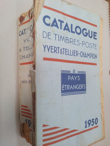 Catalogue De Timbres Poste Yvert Et Tellier Pays Etrangers (Usado)