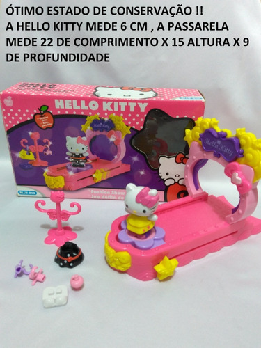 Hello Kitty Passarela Fashion Show Playset Bluebox Usada