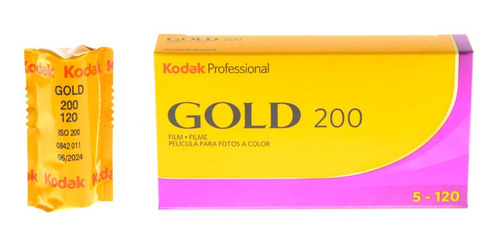 Rollo Fotografico 120 Kodak Gold 200. Valor Por Unidad. 