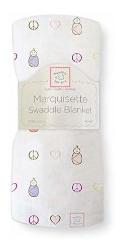 Swaddledesigns Marquisette Envolver Manta, Muselina De Algod