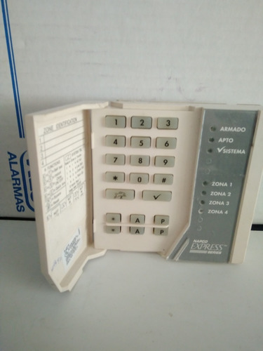 Teclado De Control Para Alarmas Napco Xp600