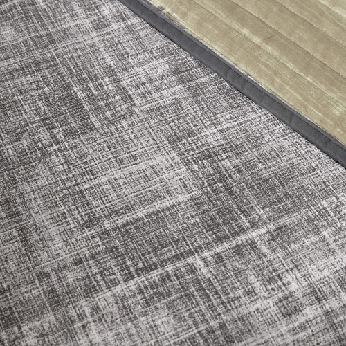 Edredón Reversible King Con Sábanas De Algodón Diseño Geomét