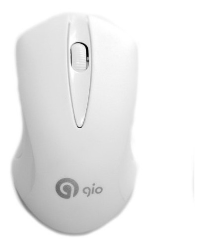 Mouse Inalámbrico Usb Gio W120 Blanco Pc | Laptop