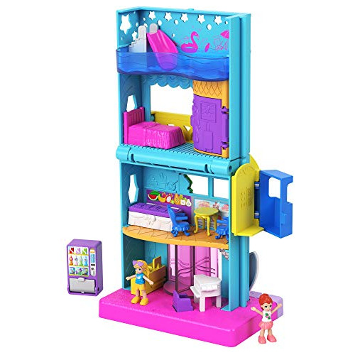 Polly Pocket Pollyville Hotel Pollyville Hotel Con 4 Pisos D