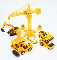 Comprar Set De Camiones Y Máquinas De Construcción -okidoki-