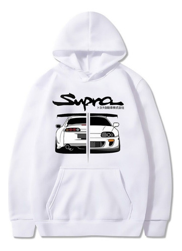 Sudaderas Con Capucha Anime Initial D Toyota Supra Para Niño