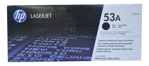 Toner Hp 53a 53 Negro Original Q7553a Verificable Americano