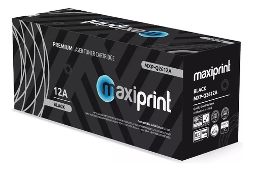 Toner Maxiprint Compatible Hp 12a Negro (q2612a)