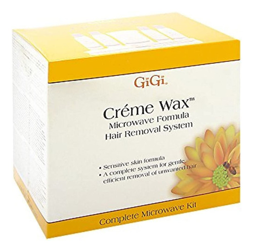 Gigi Crema Cera Kit De Eliminacion De Vello Ipl Completa Mi