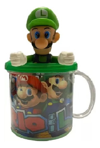 Kit 3 Bonecos Sonic - Mario E Luigi + Canecas Personalizada