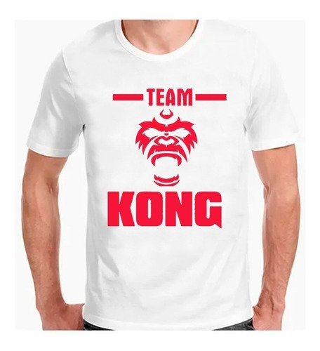 Imagen 2 de 4 de Polera Estampada Team Kong