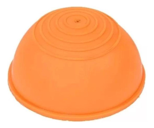 Mini Bosu Media Esfera 18cm Bozu Equilibrio Pilates Gym Color Naranja