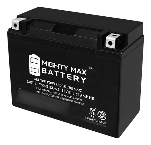 Bateria Agm Sellada Y50-n18l-a3 Para Cortacesped Mtd Serie