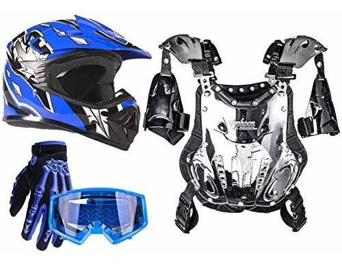 Typhoon Helmets Youth Dirt Bike Motocross