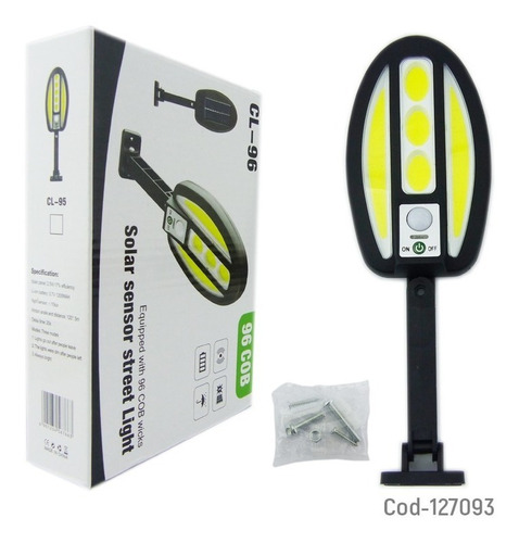 Cl-96 Luz Led Autonoma Solar Sensor Movimiento