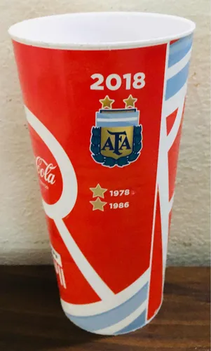 Vaso Coca-cola - Ypf - Seleccion Argentina - Mundiales 78/86 (Usado)
