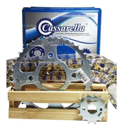 Kit Arrastre Xtreet 2 180/230 Um Plato Plano Cassarella
