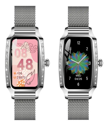 Reloj Smartwatch H8 Plus Mujer P/ Samsung Android iPhone Xia