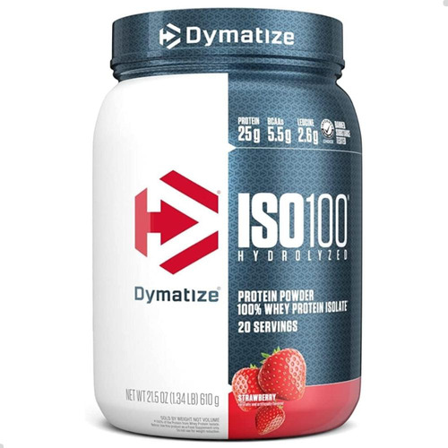Whey Protein Iso100 Hydrolyzed 610g 1,45lbs Dymatize