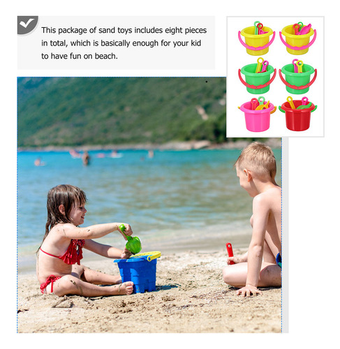 Juego De 8 Juegos De Juguetes De Playa Para Niños, Interesan