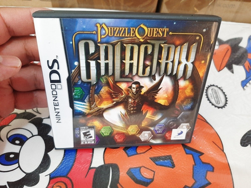 Caja Y Manual De Video Juego Puzzle Quest Galactrix De Ds