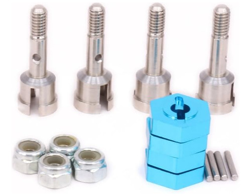 Car Rc 1/18 Gire A 1/10 7 Mm A 12 Mm De Aluminio Hex Hex Beg